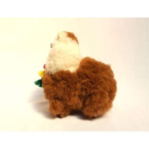 画像3: 100％アルパカ(アルパカブラウンLL)送料込み (3)