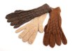 画像5: アルパカ100％手袋　ケーブル手編み(送料無料) (5)