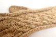 画像10: アルパカ100％手袋　ケーブル手編み(送料無料) (10)