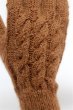 画像15: アルパカ100％手袋　ケーブル手編み(送料無料) (15)