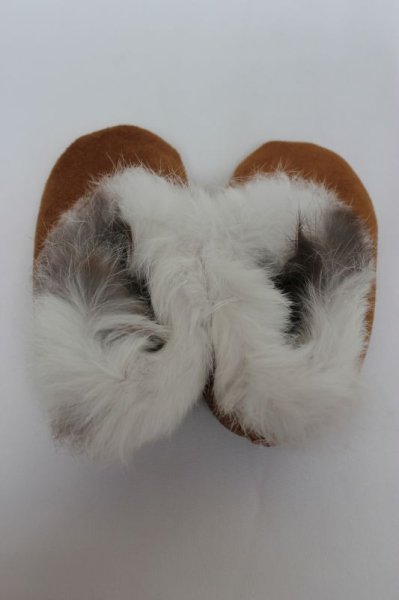 画像3: アルパカ毛スリッパ　子供用　(送料込み) (3)