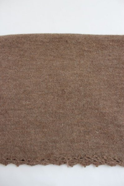 画像11: アルパカ100％ 透かし編みストール(送料込み) (11)