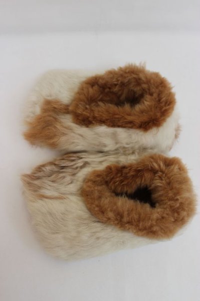 画像3: アルパカ毛スリッパ　子供用　(送料込み) (3)