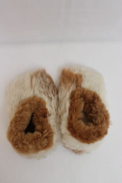 画像2: アルパカ毛スリッパ　子供用　(送料込み) (2)
