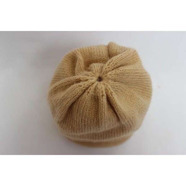 画像4: アルパカニット帽子　子供用(送料込み) (4)