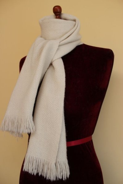 画像5: リピート率No.1！機織りベビーアルパカ100％マフラー送料無料 (5)