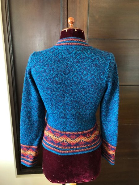 画像3: アルパカ100％　セーター（カーディガン）送料無料 (3)