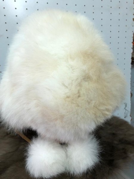 画像3: アルパカファー100％　ハット 送料無料 (3)