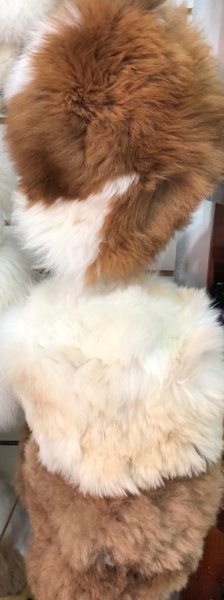 画像6: ベビーアルパカファー100％　ハット 送料無料 (6)