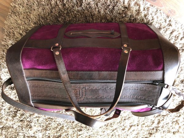 画像9: 本革ボストンバック（DHLエクスプレス送料無料）15900円→12900円 (9)