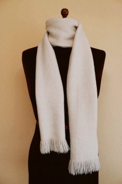 画像4: リピート率No.1！機織りベビーアルパカ100％マフラー送料無料 (4)