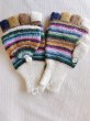 画像3: アルパカ100％手袋(ミトン付)手編み　送料無料 (3)