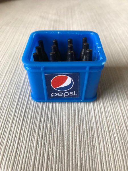 画像2: ペプシコーラ箱 ミニチュア　送料無料 (2)