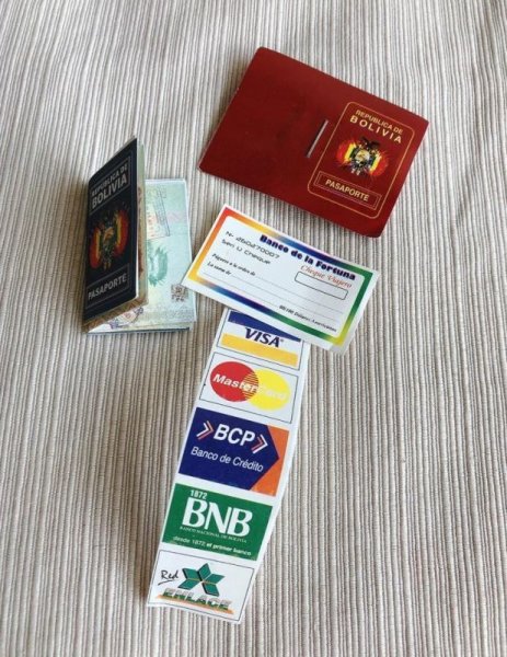 画像3: ミニパスポート赤セット（ミニチュア）送料無料 (3)