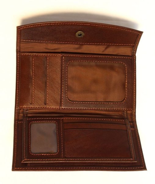 画像4: 本革のレザーウォレット財布 (送料込み) (4)