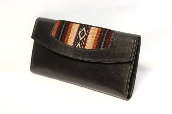 画像8: 本革のレザーウォレット財布 (送料込み) (8)