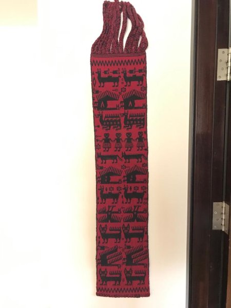 画像9: ボリビアタペストリー 機織りアンデスケース(中)　送料無料 (9)