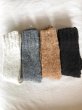 画像8: 靴下ソックス アルパカ100％ 温かい手編み 高品質 茶色１足〜３足セット 送料無料 (8)