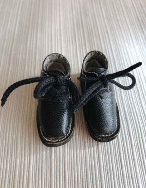 画像1: 靴ミニチュア（黒色）　ソール (1)
