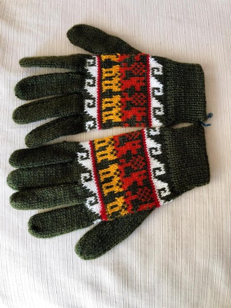画像3: アルパカ手袋　送料無料 (3)