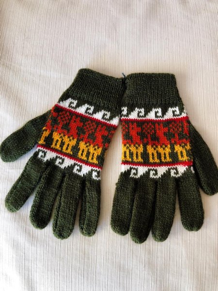 画像4: アルパカ手袋　送料無料 (4)