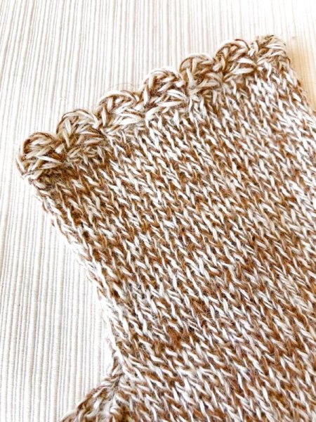 画像3: 指なし手袋 アルパカ100％ アームウォーマー 温かい 高級 スマホ対応 ナチュラル天然毛 送料無料 (3)