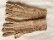 画像4: アルパカ100％手袋　ケーブル手編み(送料無料) (4)