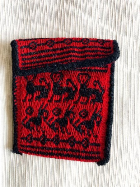 画像4: ボリビアタペストリー 機織りアンデスケース(中)　送料無料 (4)