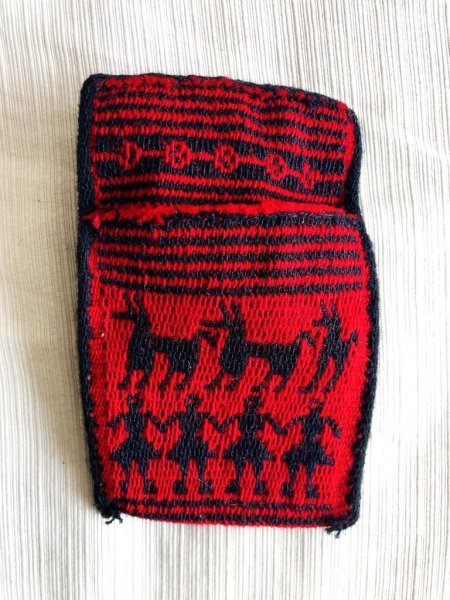 画像2: ボリビアタペストリー 機織りアンデスケース(中)　送料無料 (2)