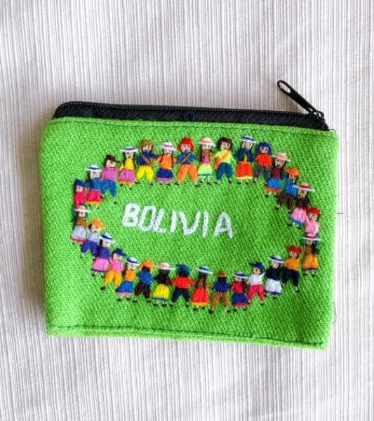 画像2: 手作りアンデス刺繍ケース 中 送料無料 (2)