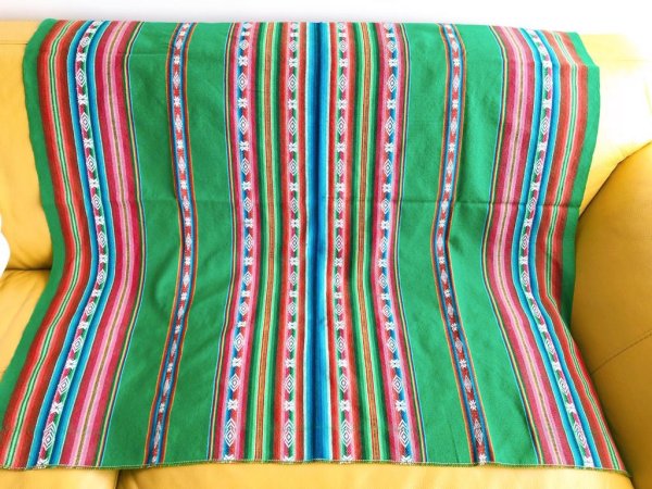 画像2: テーブルクロス アンデス伝統布アワヨ おしゃれ（M,L）送料無料 (2)