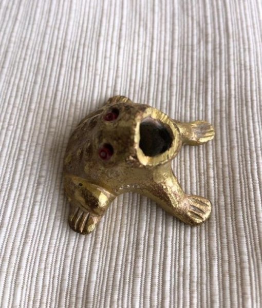 画像4: お守り 金のカエル (送料無料) (4)