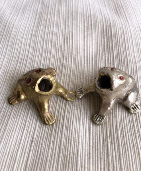 画像5: お守り 金のカエル (送料無料) (5)
