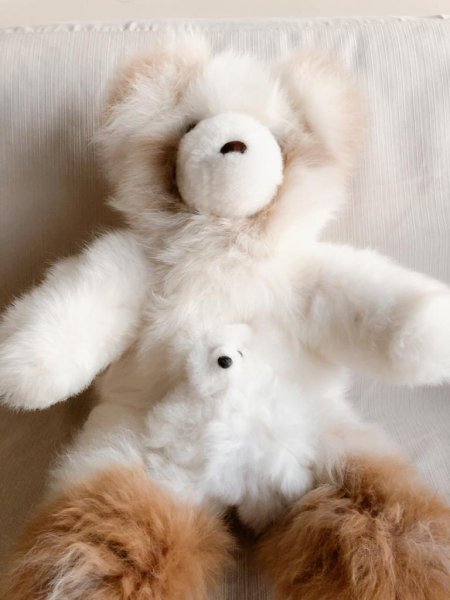 画像4: 小さいアルパカぬいぐるみ くま ベビーアルパカ ふわふわ 高品質リアル   (4)