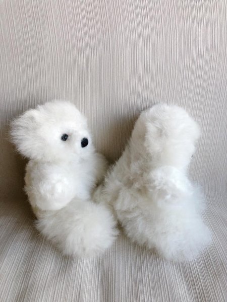 画像4: ミニベアセット３体 くま ベビーアルパカぬいぐるみ ふわふわ 高品質リアル (4)