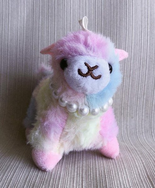 画像7: アルパカぬいぐるみ キーホルダー チャーム ストラップ 送料無料 (7)