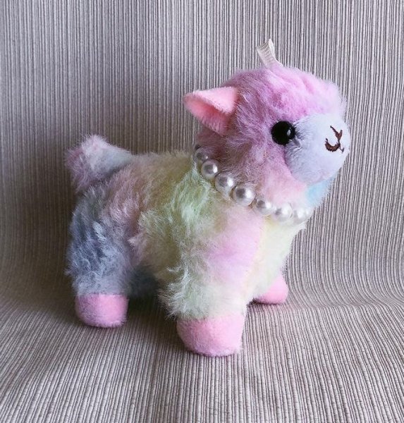 画像2: アルパカぬいぐるみ キーホルダー チャーム ストラップ 送料無料 (2)