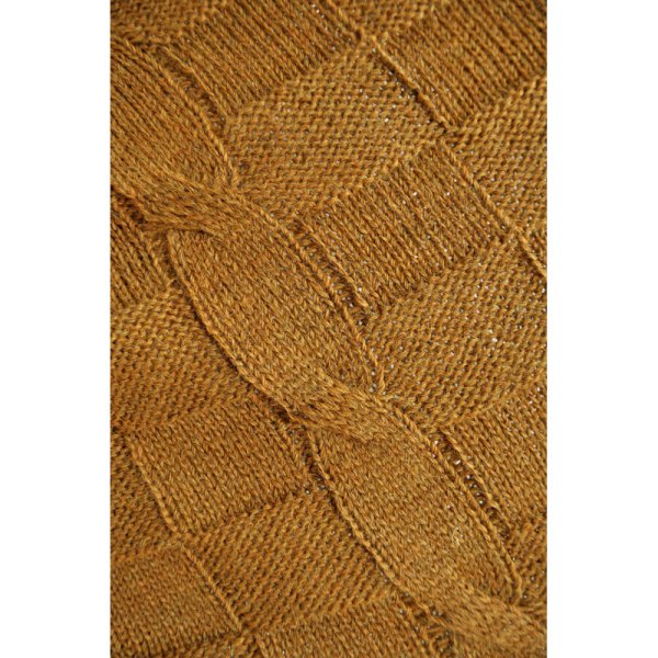 画像4: アルパカ100％ 手編みおしゃれポンチョ（カラー各種）　(送料無料) (4)