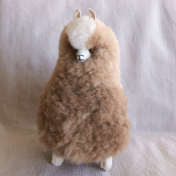 画像2: ぬいぐるみ 100％アルパカ リアル 大サイズL 送料無料 (2)