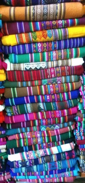 画像5: アワヨ布　ボリビアオリジナル(柄模様)　送料込み (5)