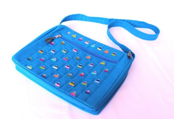 画像3: 手作り　アンデス刺繍ショルダーバック(送料込み） (3)