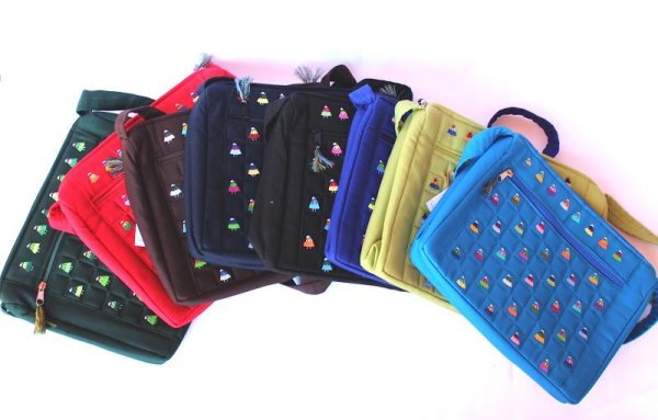 画像5: 手作り　アンデス刺繍ショルダーバック(送料込み） (5)