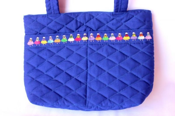 画像2: 手作り　アンデス刺繍バッグ(送料込み) (2)