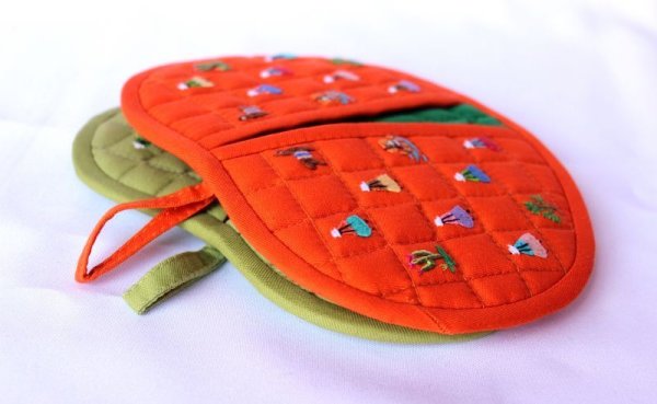 画像3: 手作り　アンデス刺繍鍋つかみ(送料込み) (3)