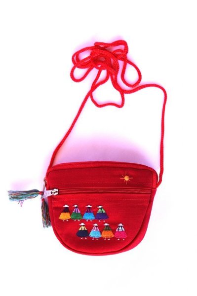 画像3: アンデス刺繍ミニポシェット(送料込み)  (3)