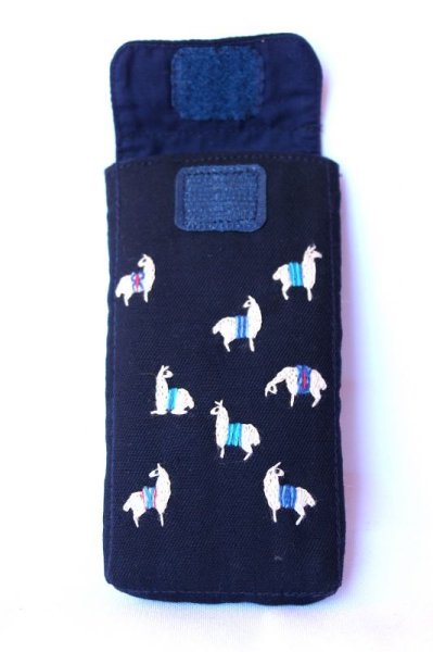 画像3: アンデス刺繍携帯ケース(送料込み) (3)
