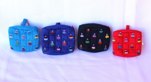 画像5: 手作り　アンデス刺繍コインケース(送料込み) (5)