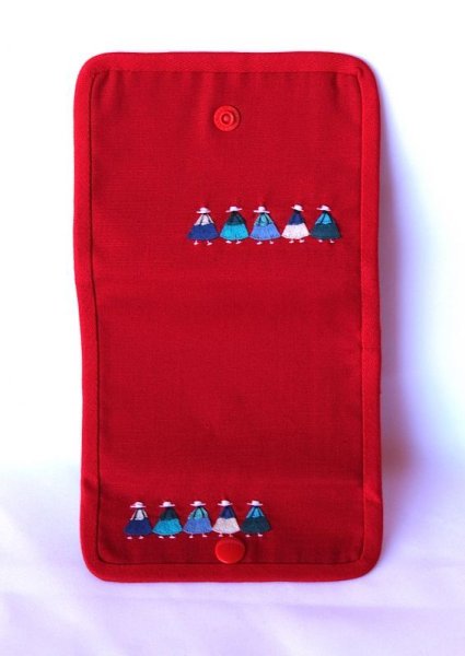 画像4: アンデス刺繍お財布(送料込み) (4)