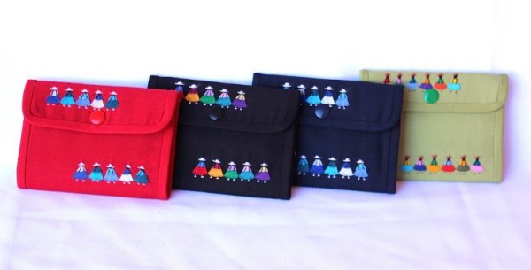画像5: アンデス刺繍お財布(送料込み) (5)