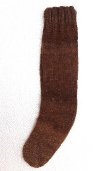 画像1: 靴下ソックス アルパカ100％ 手編み 温かい ナチュラルカフェ 1〜３足セット (1)